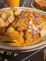 Chili Bean N Cheese Omelette