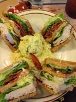 Turkey Bacon Club Sandwich